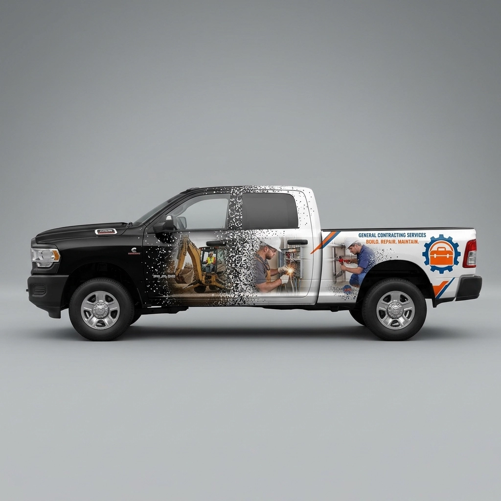 2026 Ram 2500 Lone Star wrap concept