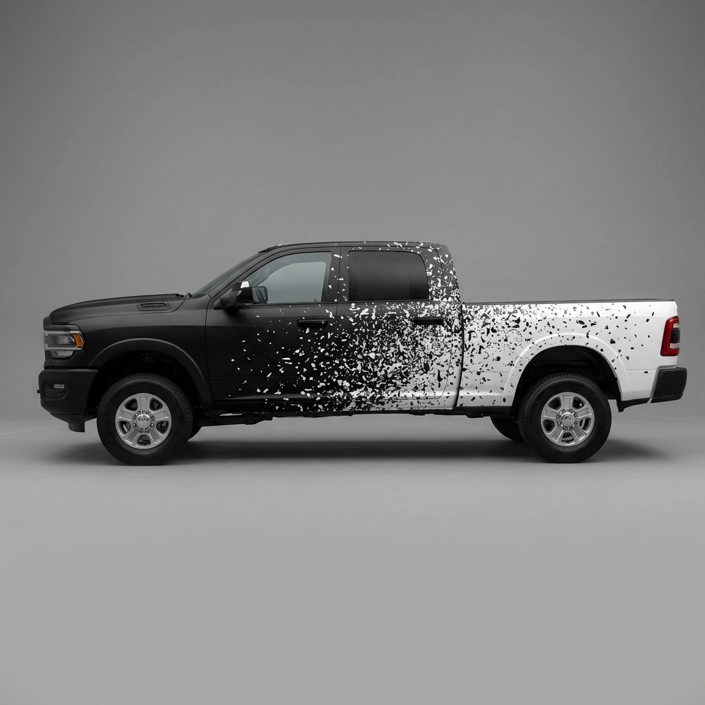 2026 Ram 2500 Lone Star wrap concept