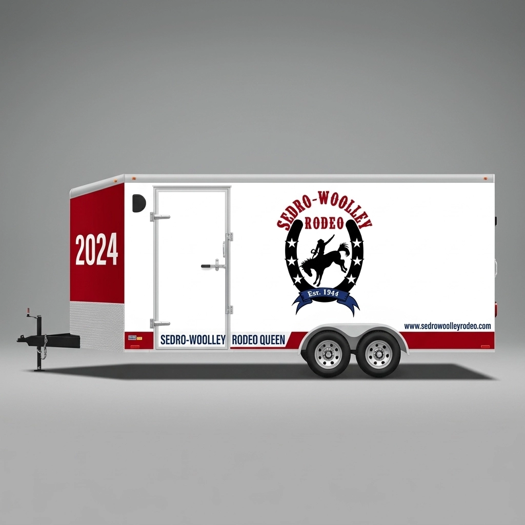 V-Nose Trailer wrap concept