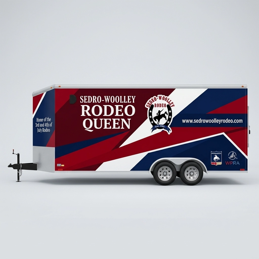 V-Nose Trailer wrap concept