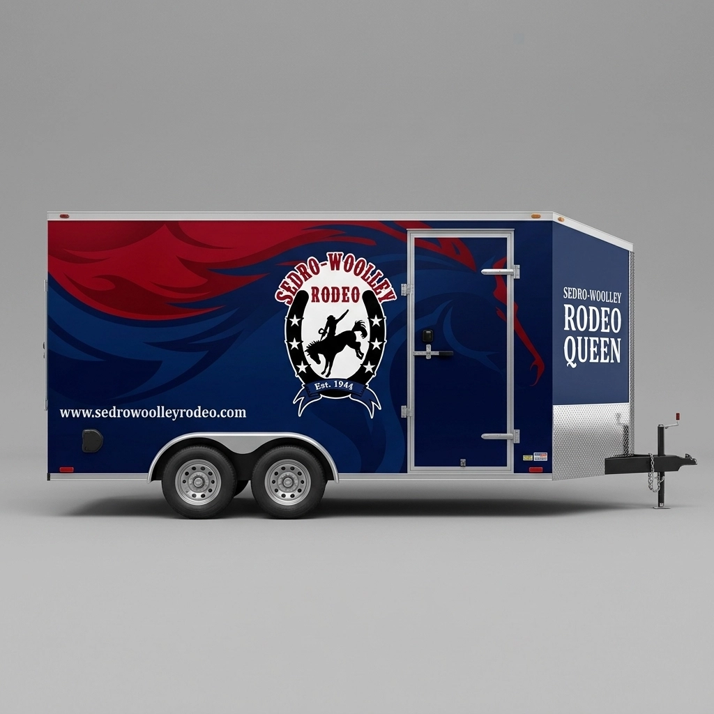V-Nose Trailer wrap concept