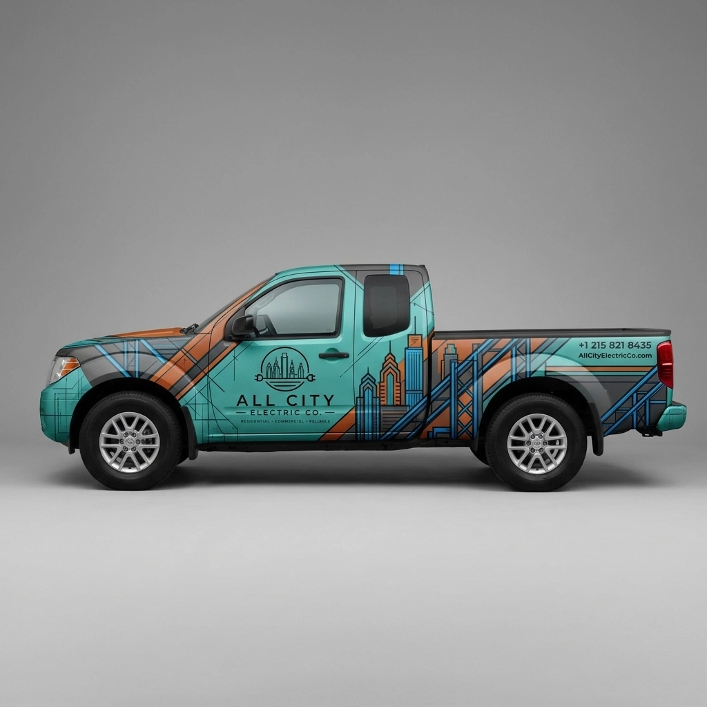 2014 Nissan Frontier PRO-4X wrap concept