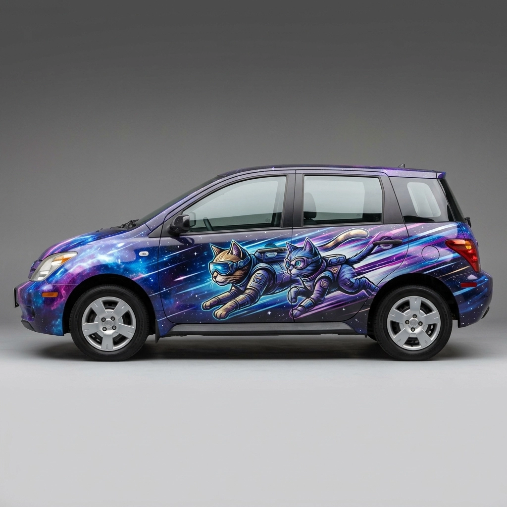 2005 Scion xA Base wrap concept