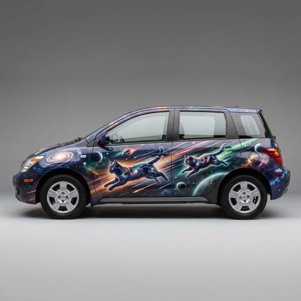 2005 Scion xA Base wrap concept