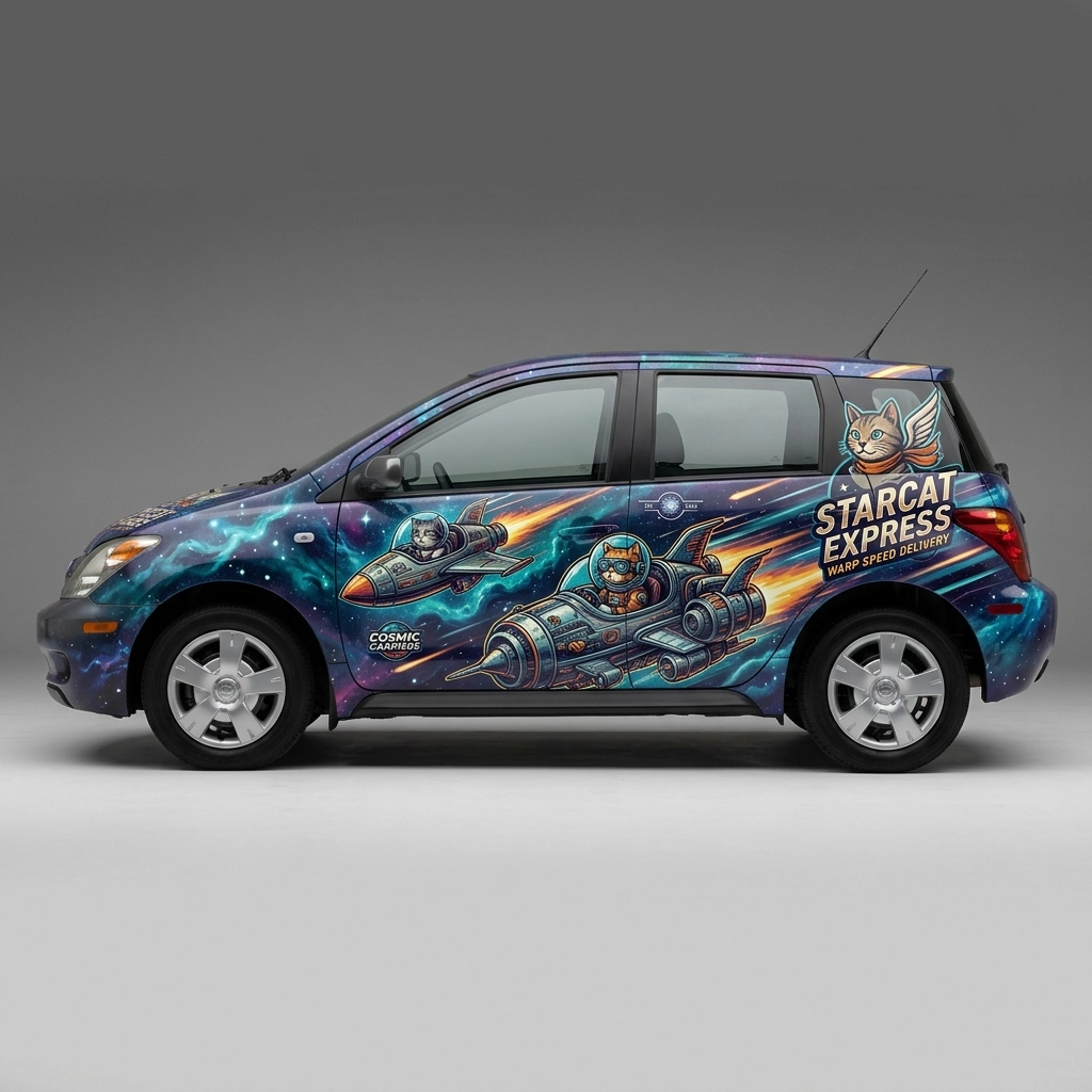 2005 Scion xA Base wrap concept