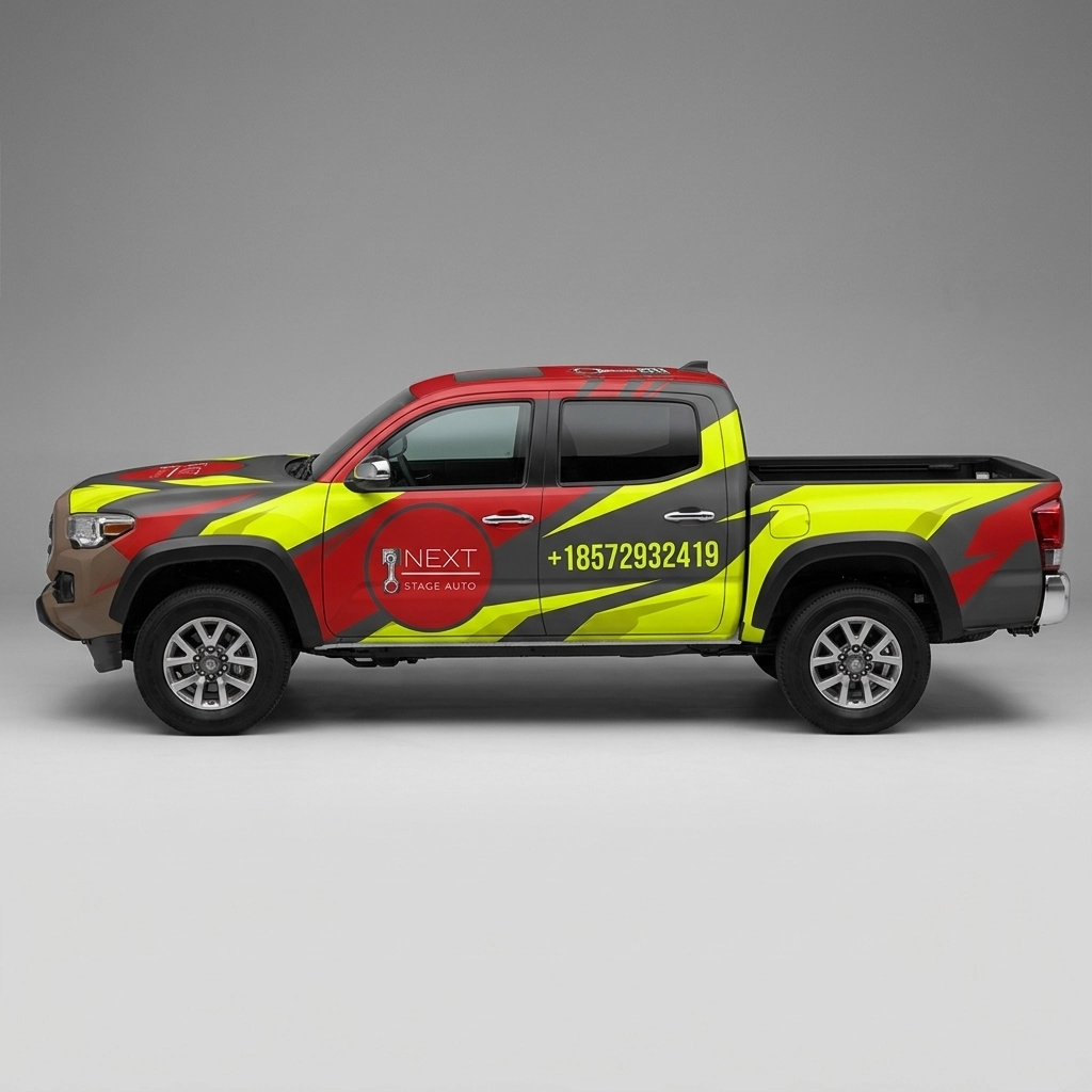 2016 Toyota Tacoma SR5 wrap concept
