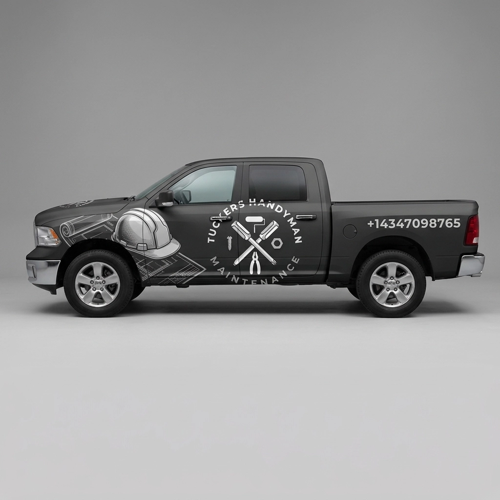 2013 Ram 1500 Tradesman wrap concept