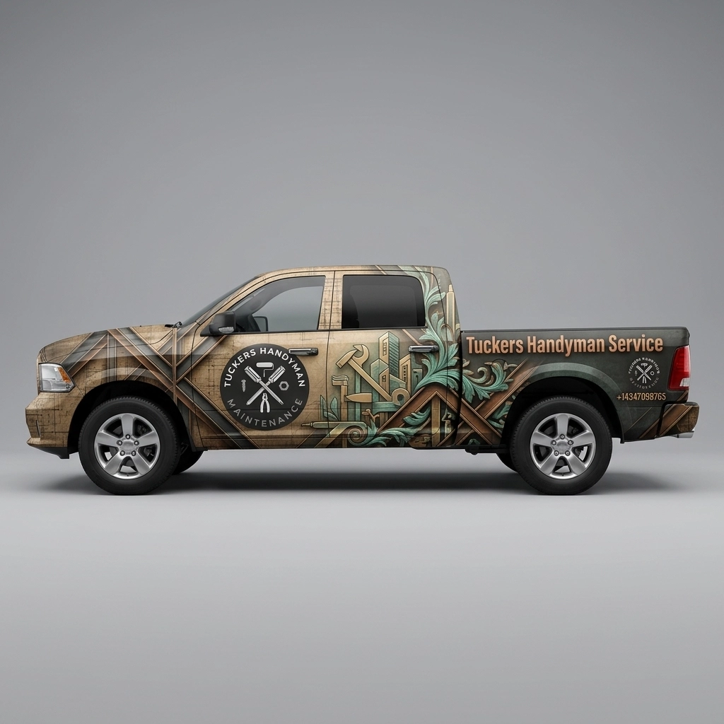 2013 Ram 1500 Tradesman wrap concept