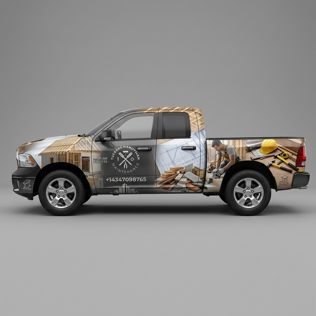 2013 Ram 1500 Tradesman wrap concept