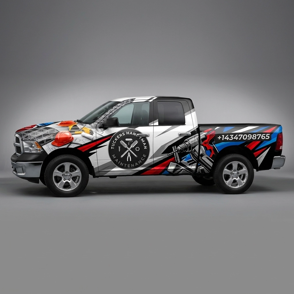 2013 Ram 1500 Tradesman wrap concept