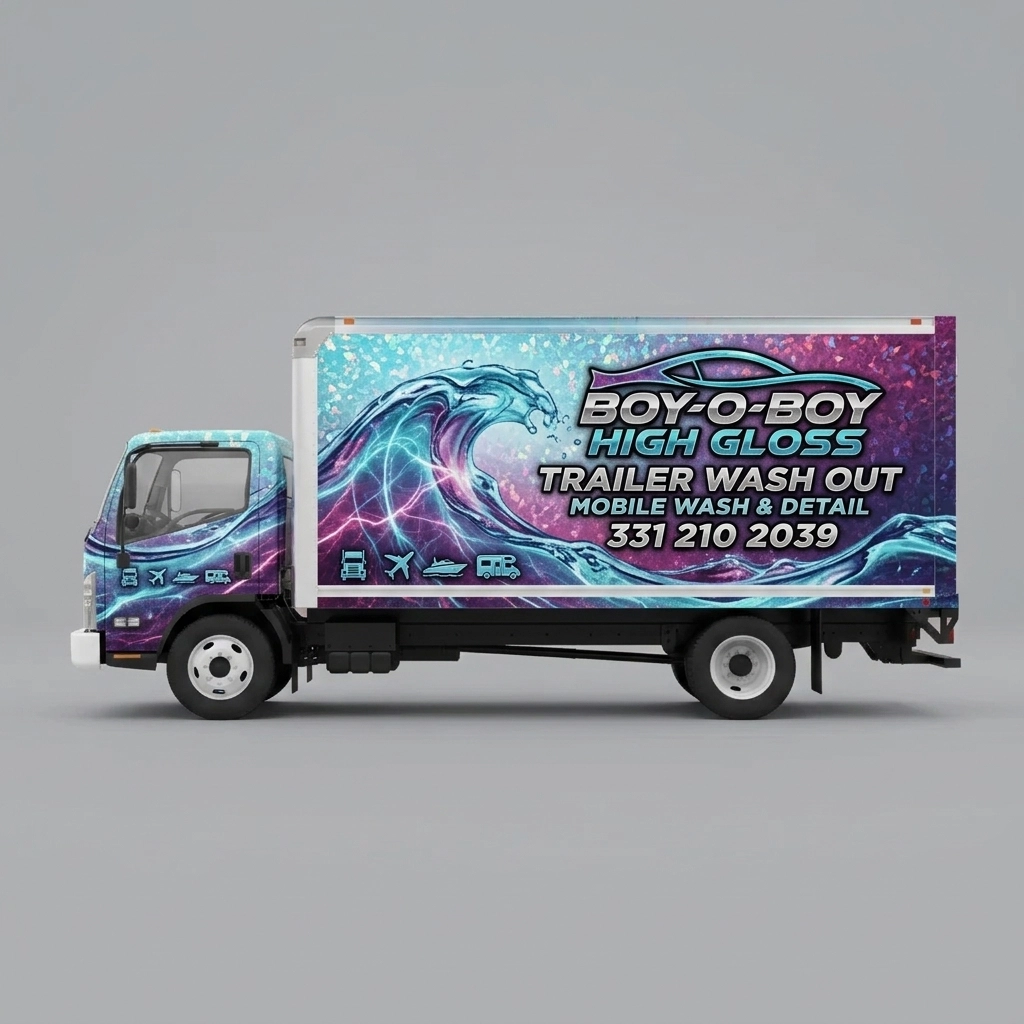 Box Truck wrap concept