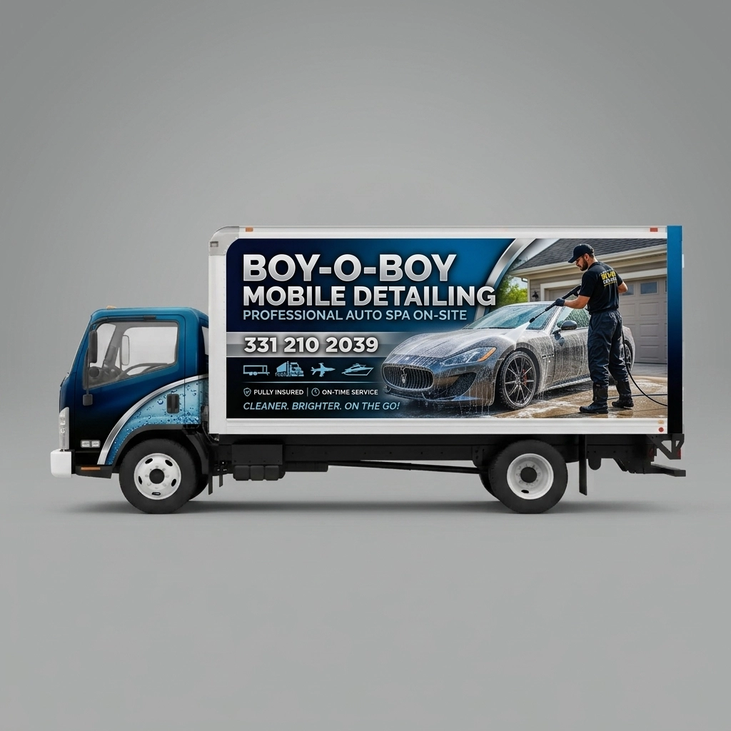 Box Truck wrap concept