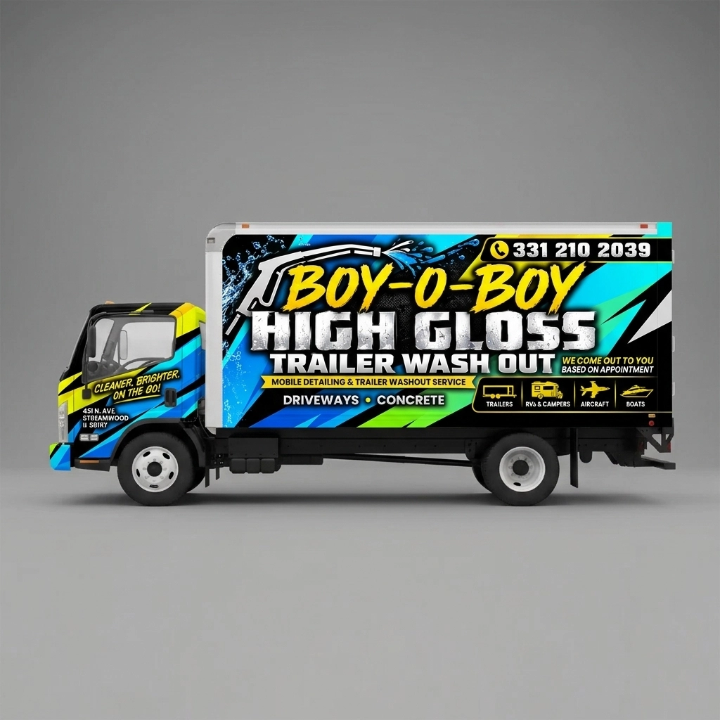 Box Truck wrap concept