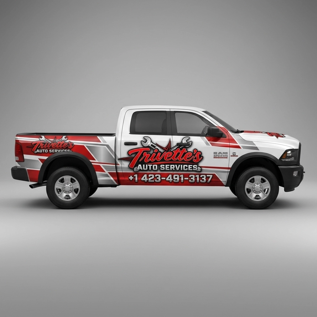2016 Ram 2500 Tradesman wrap concept