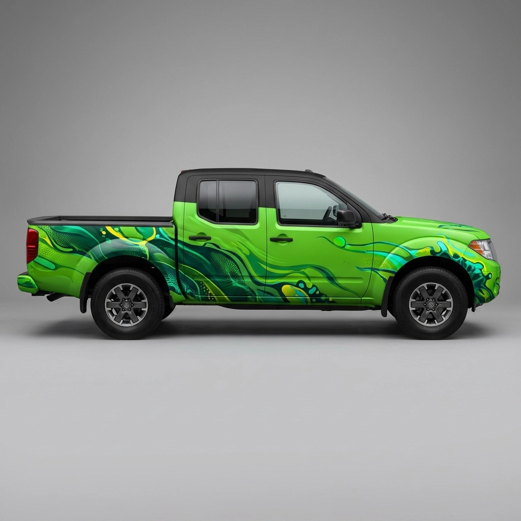 2016 Nissan Frontier PRO-4X wrap concept
