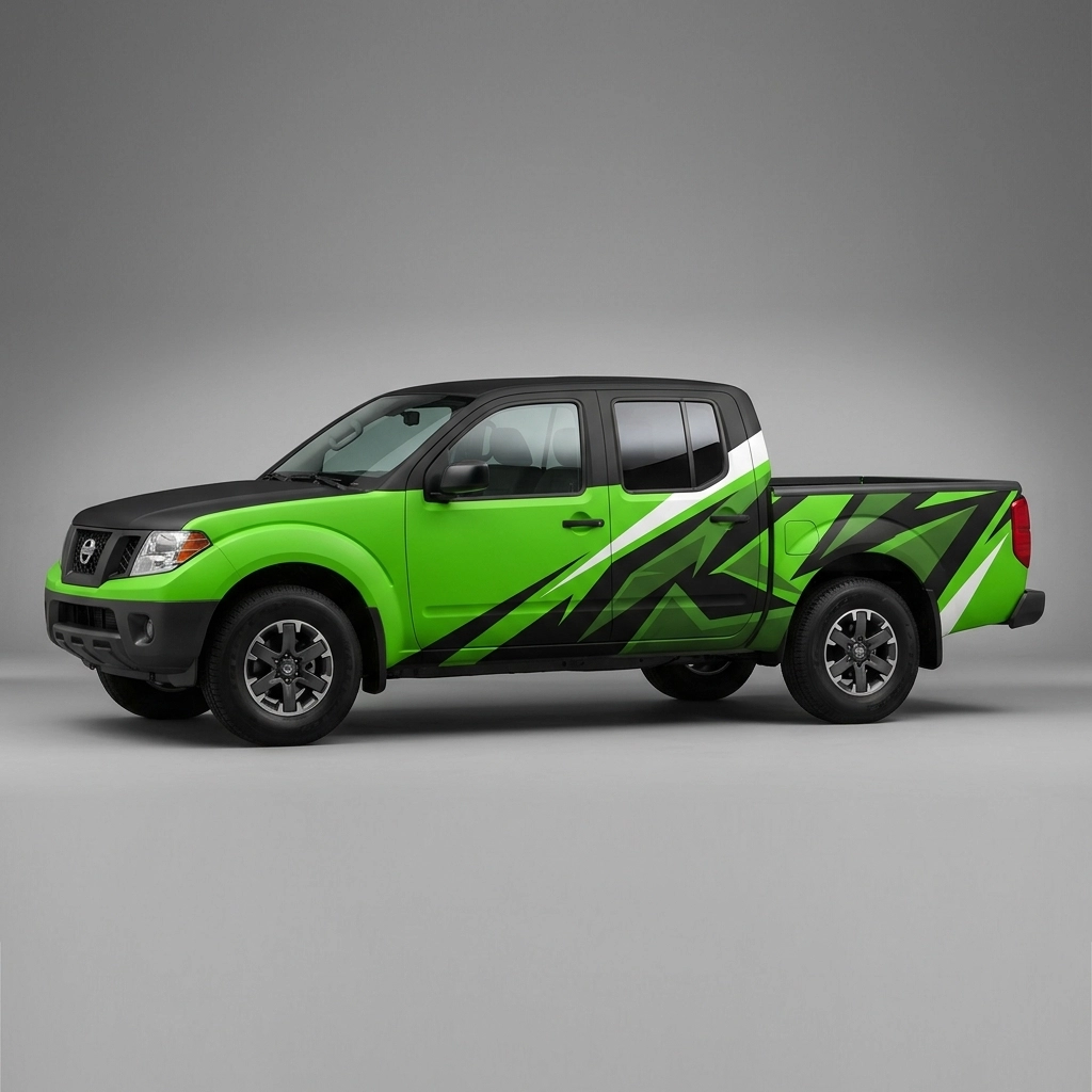 2016 Nissan Frontier PRO-4X wrap concept