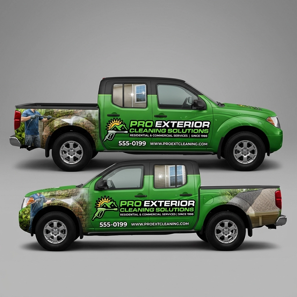 2016 Nissan Frontier PRO-4X wrap concept