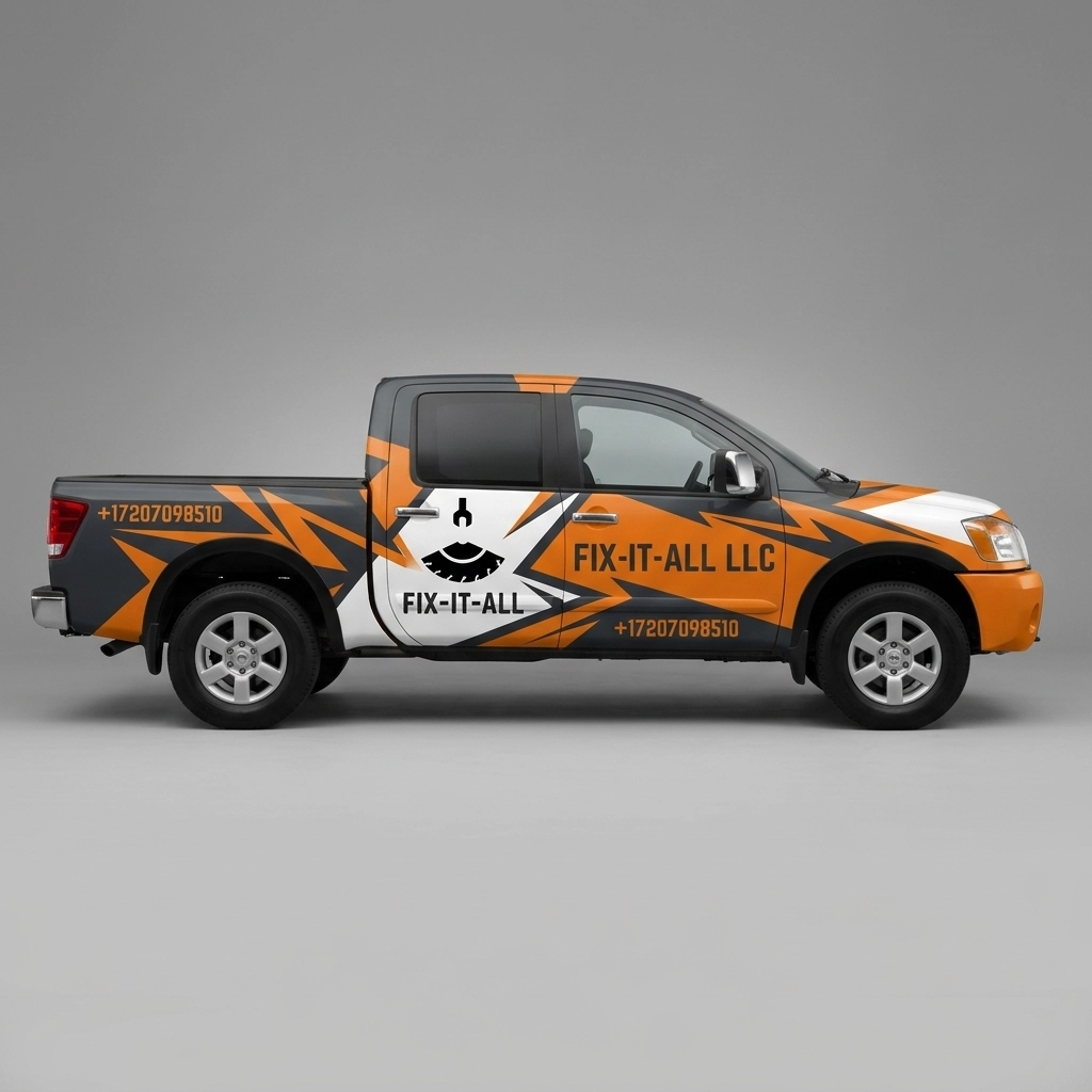 2011 Nissan Titan SV wrap concept