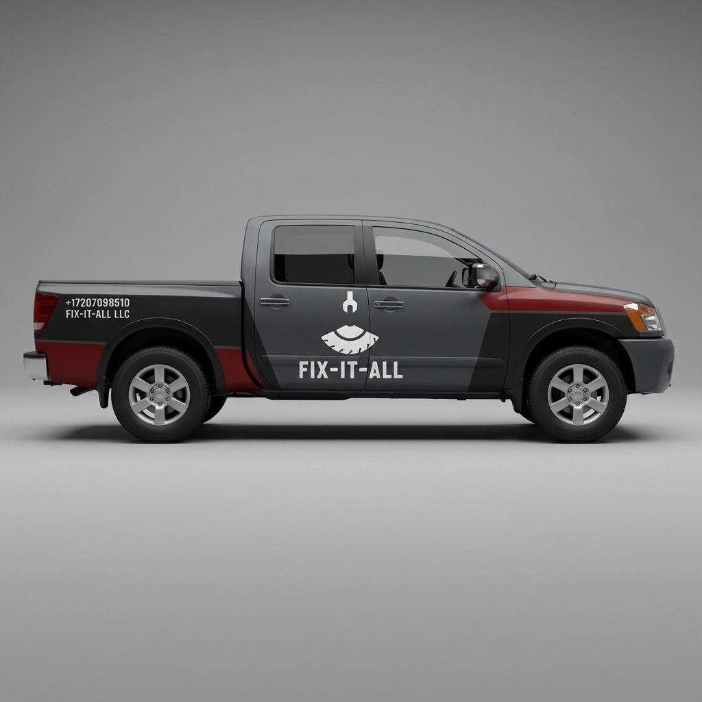 2011 Nissan Titan SV wrap concept