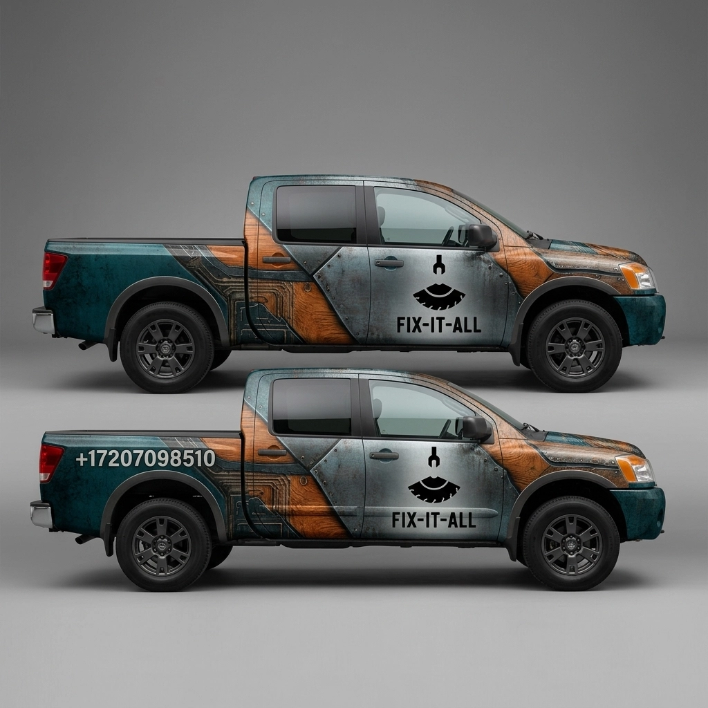 2011 Nissan Titan SV wrap concept