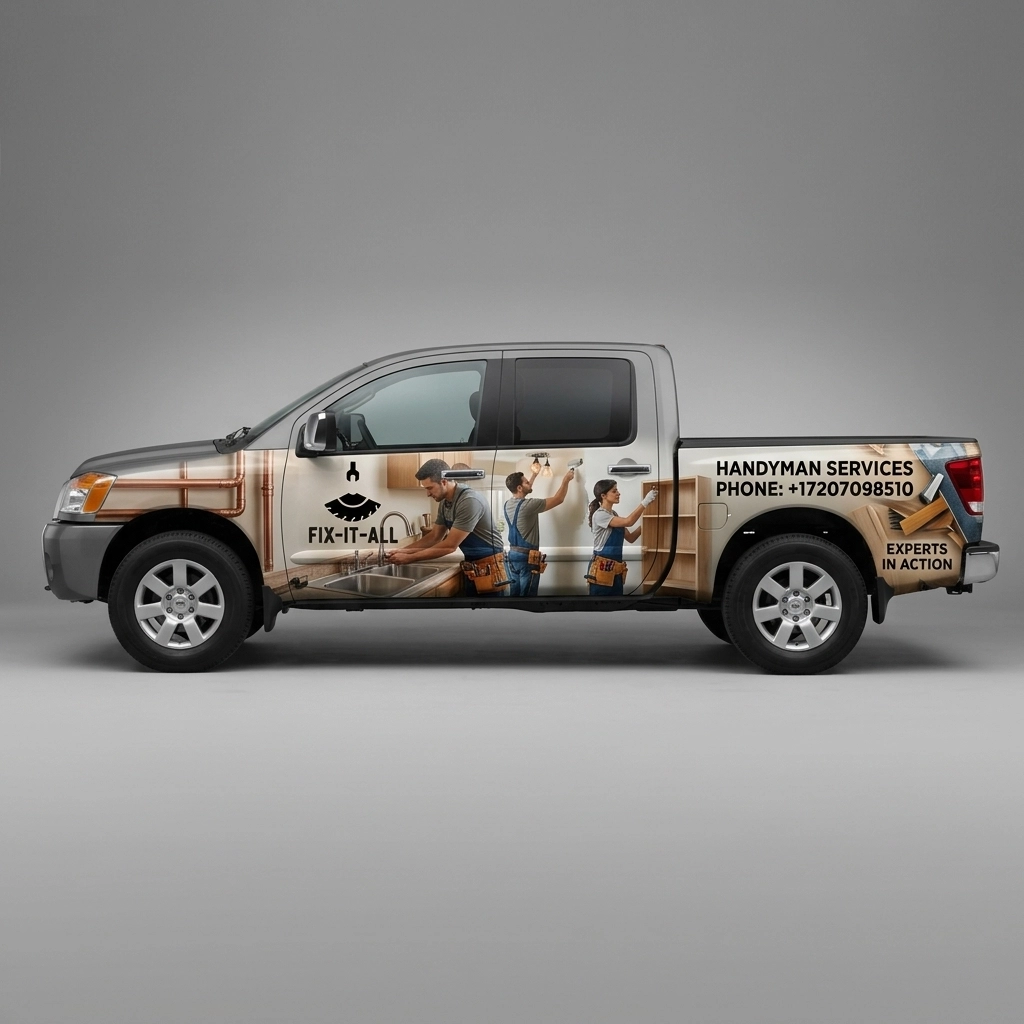 2011 Nissan Titan SV wrap concept