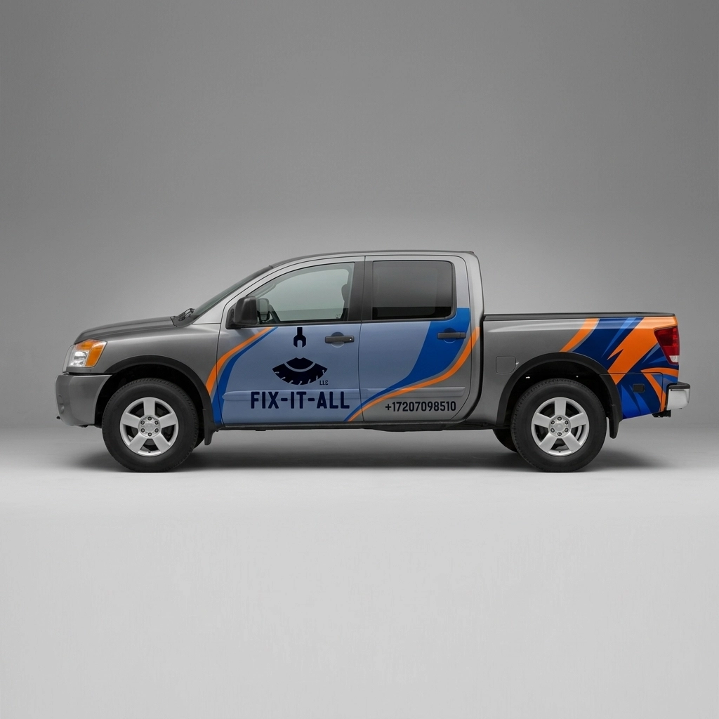 2011 Nissan Titan SV wrap concept