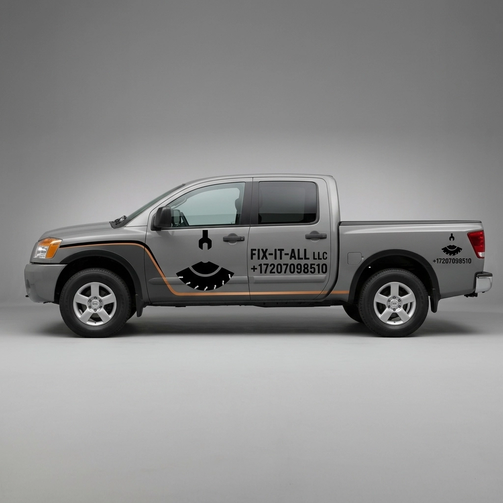 2011 Nissan Titan SV wrap concept