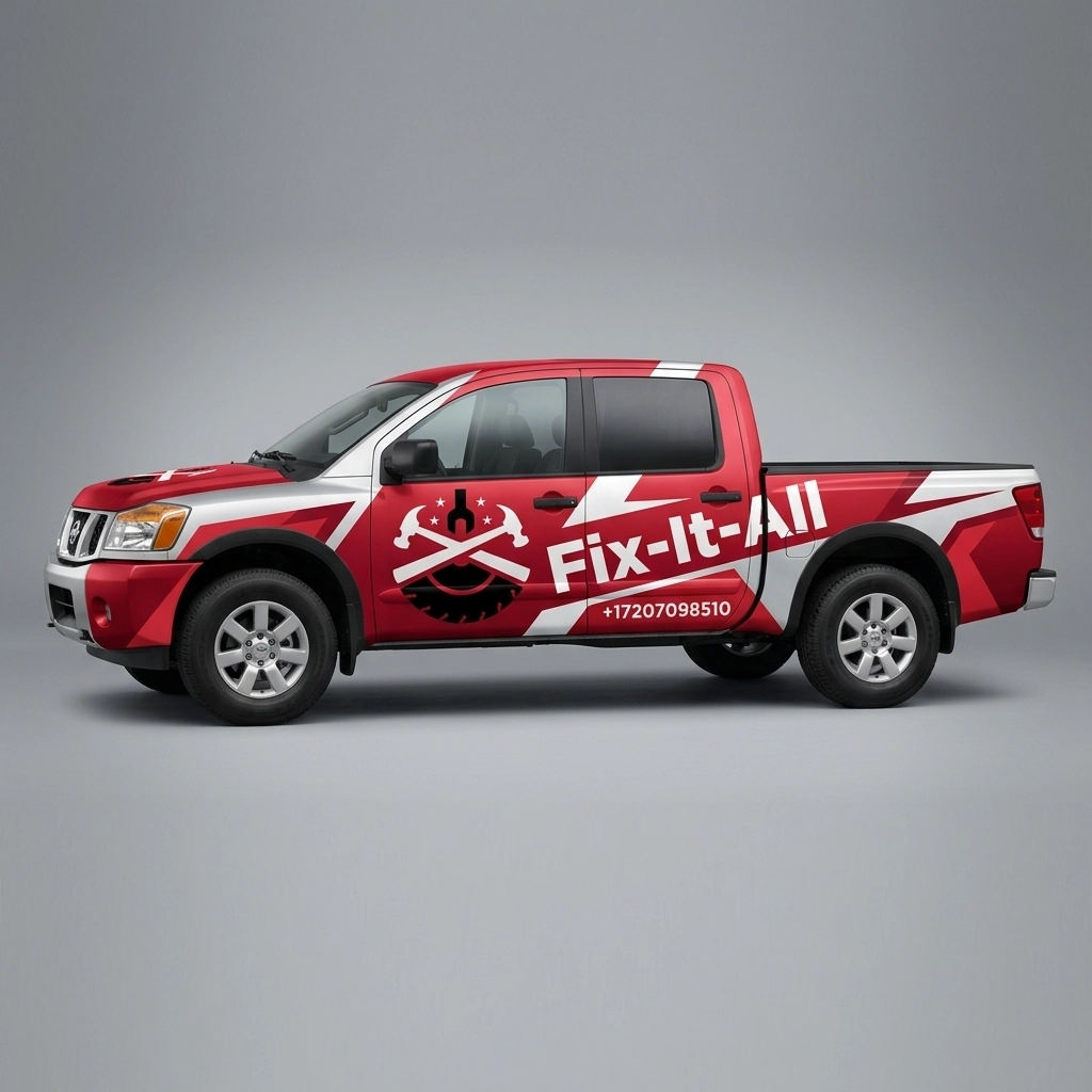 2011 Nissan Titan SV wrap concept