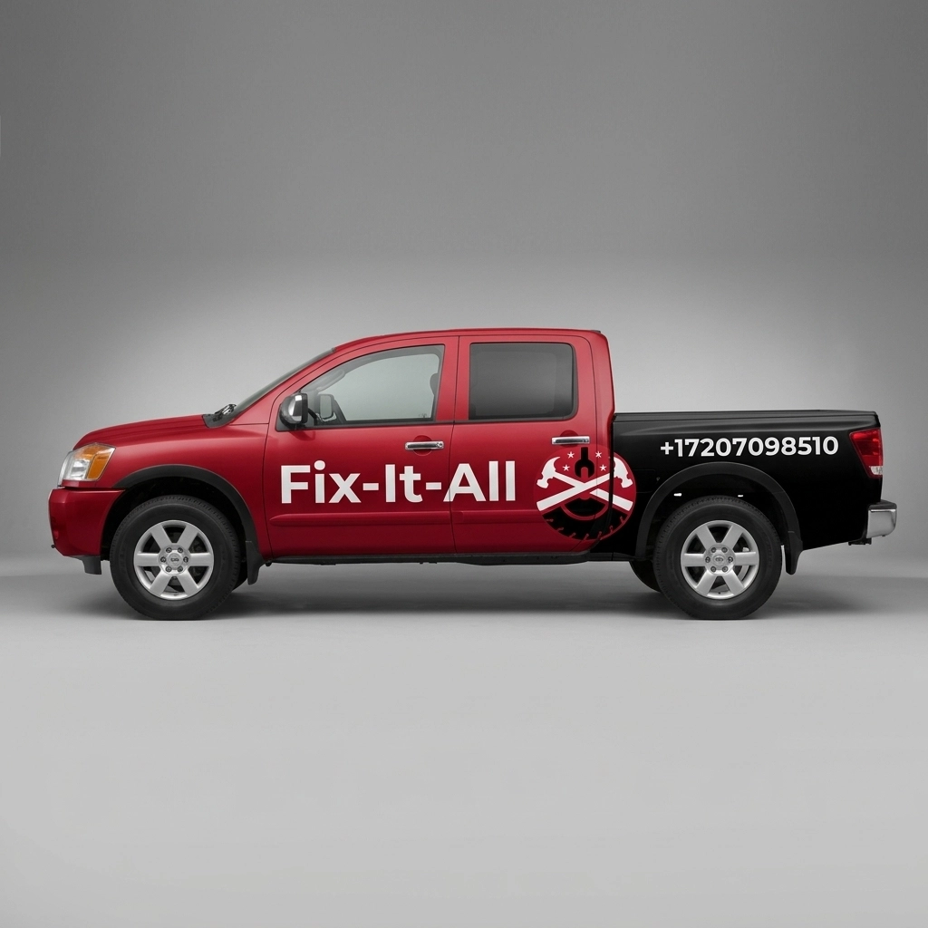 2011 Nissan Titan SV wrap concept