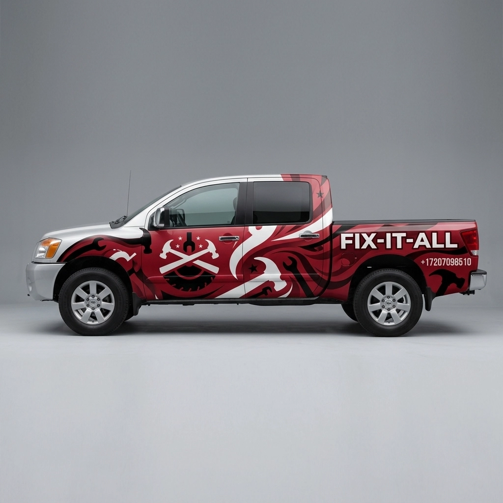 2011 Nissan Titan SV wrap concept