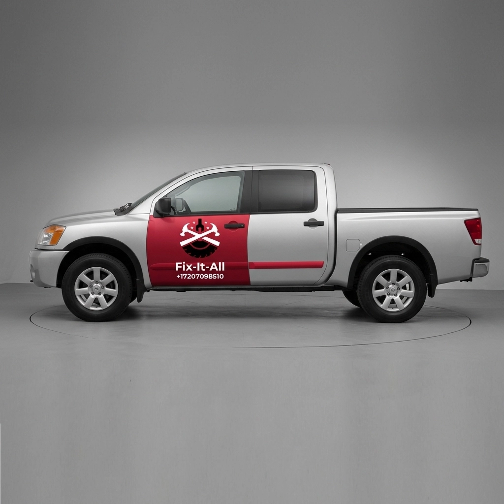 2011 Nissan Titan SV wrap concept