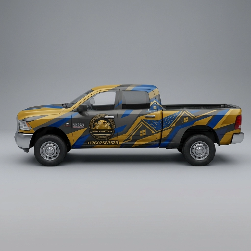 2015 Ram 2500 Big Horn wrap concept