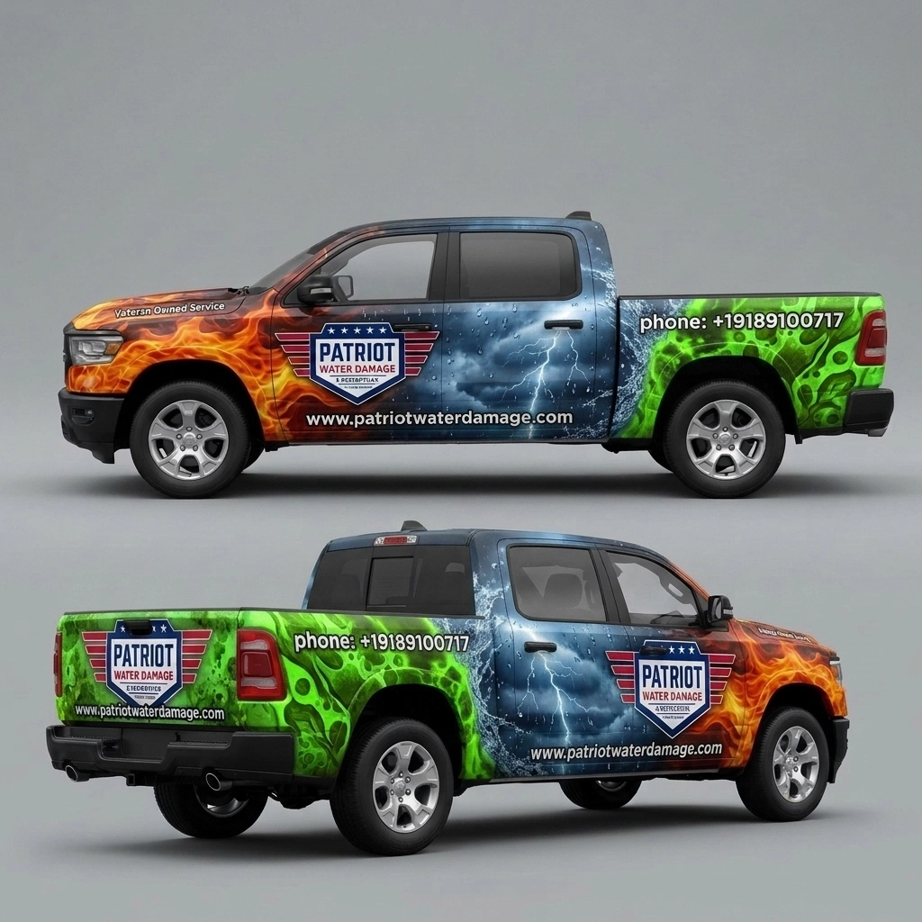 2023 Ram 1500 Big Horn wrap concept