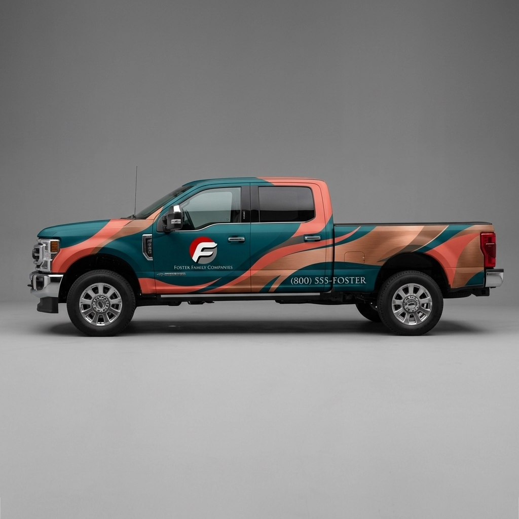 2026 Ford F-250 Super Duty Lariat wrap concept