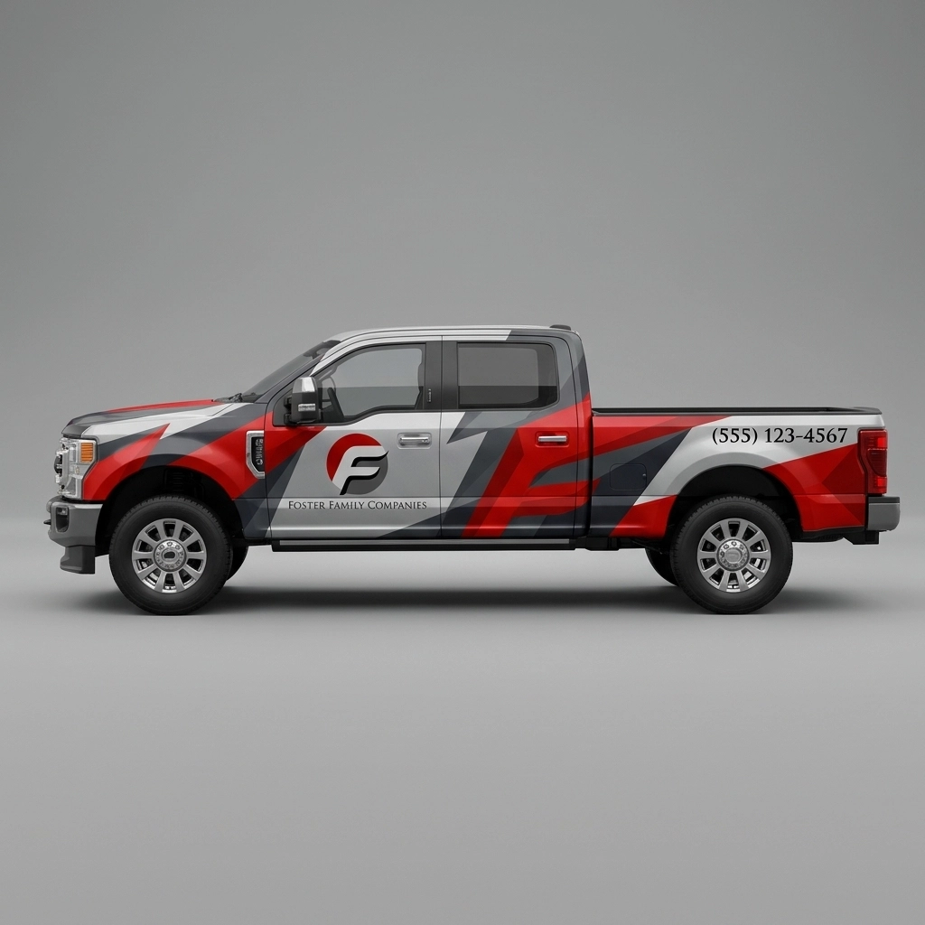 2026 Ford F-250 Super Duty Lariat wrap concept