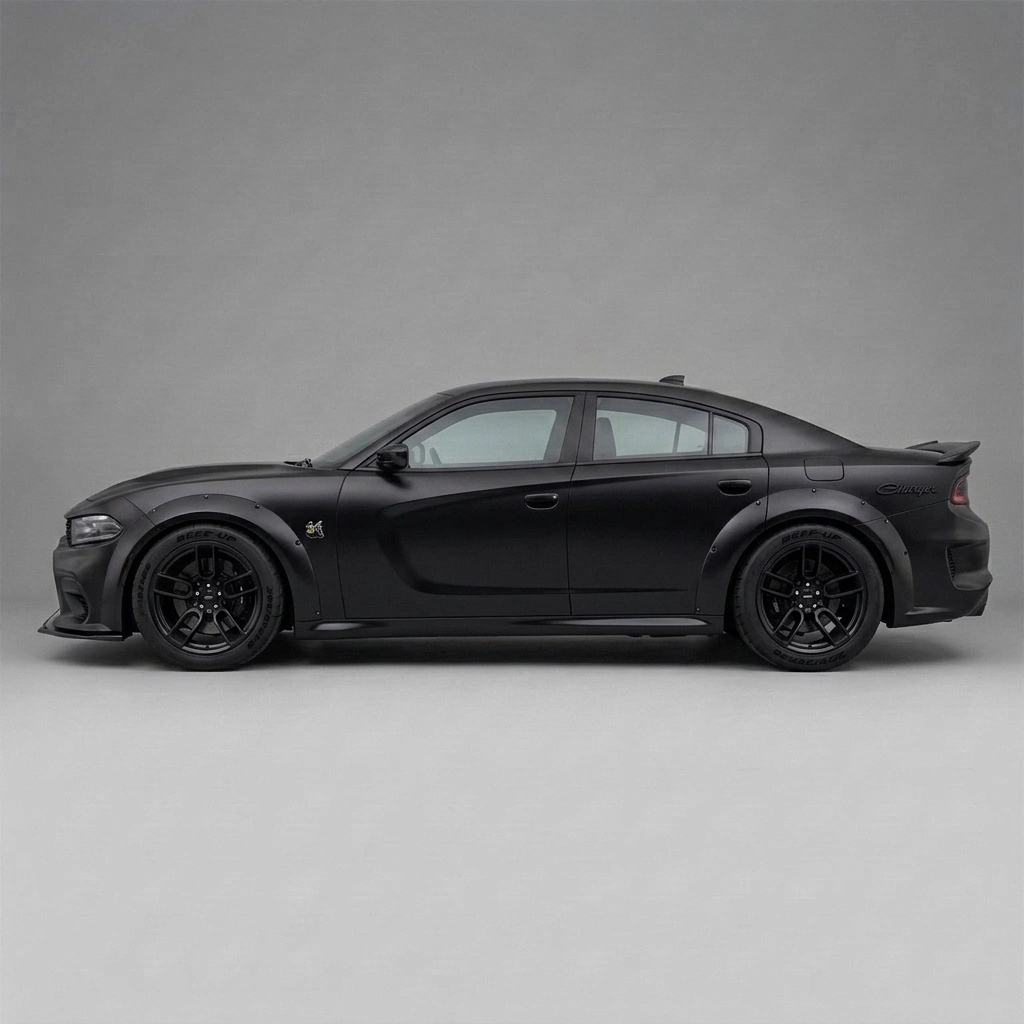 2023 Dodge Charger Scat Pack Widebody wrap concept