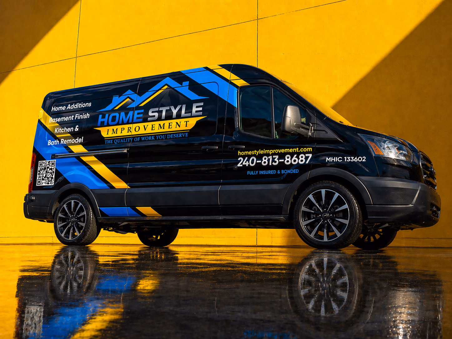 Home Style Improvement vehicle wrap in Thurmont, MD