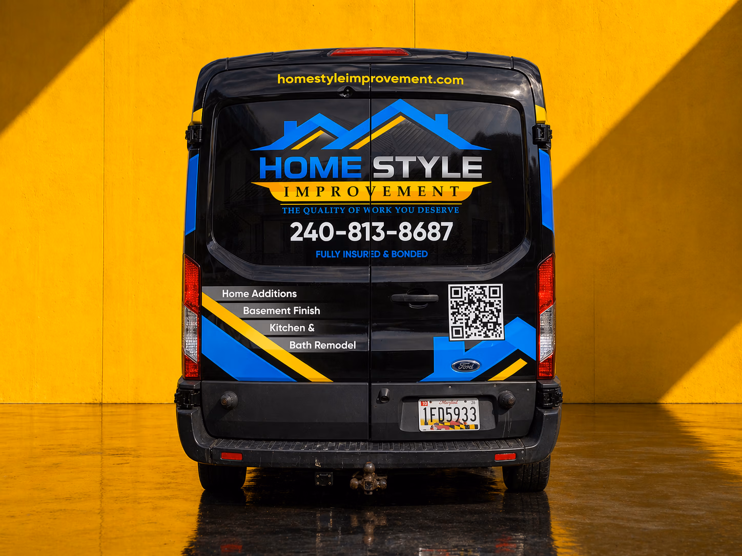 Home Style Improvement vehicle wrap in Thurmont, MD
