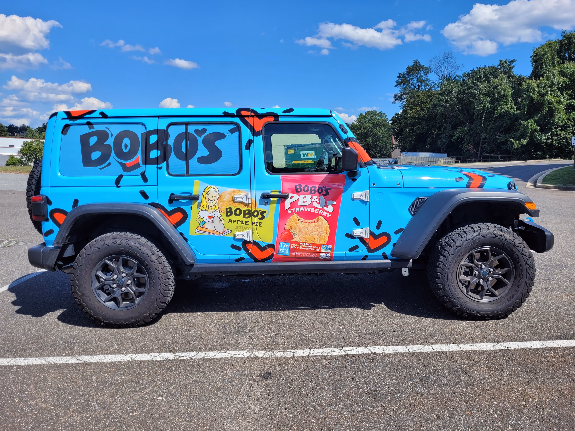 Bobo's vehicle wrap in Alexandria, VA