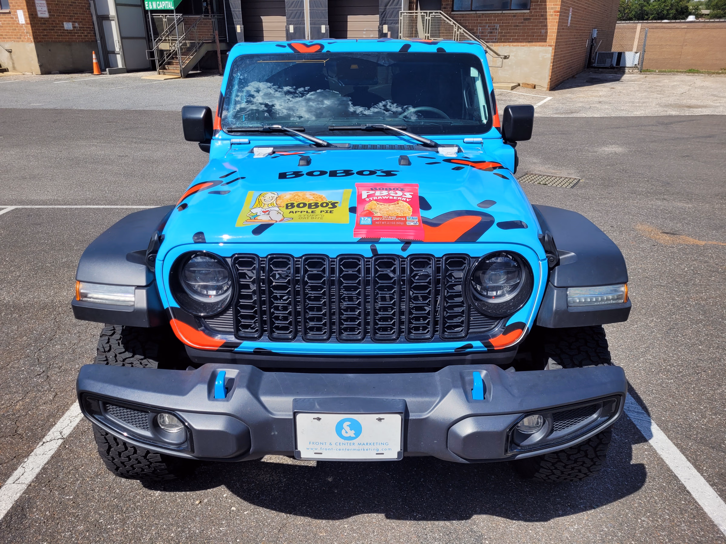 Bobo's vehicle wrap in Alexandria, VA