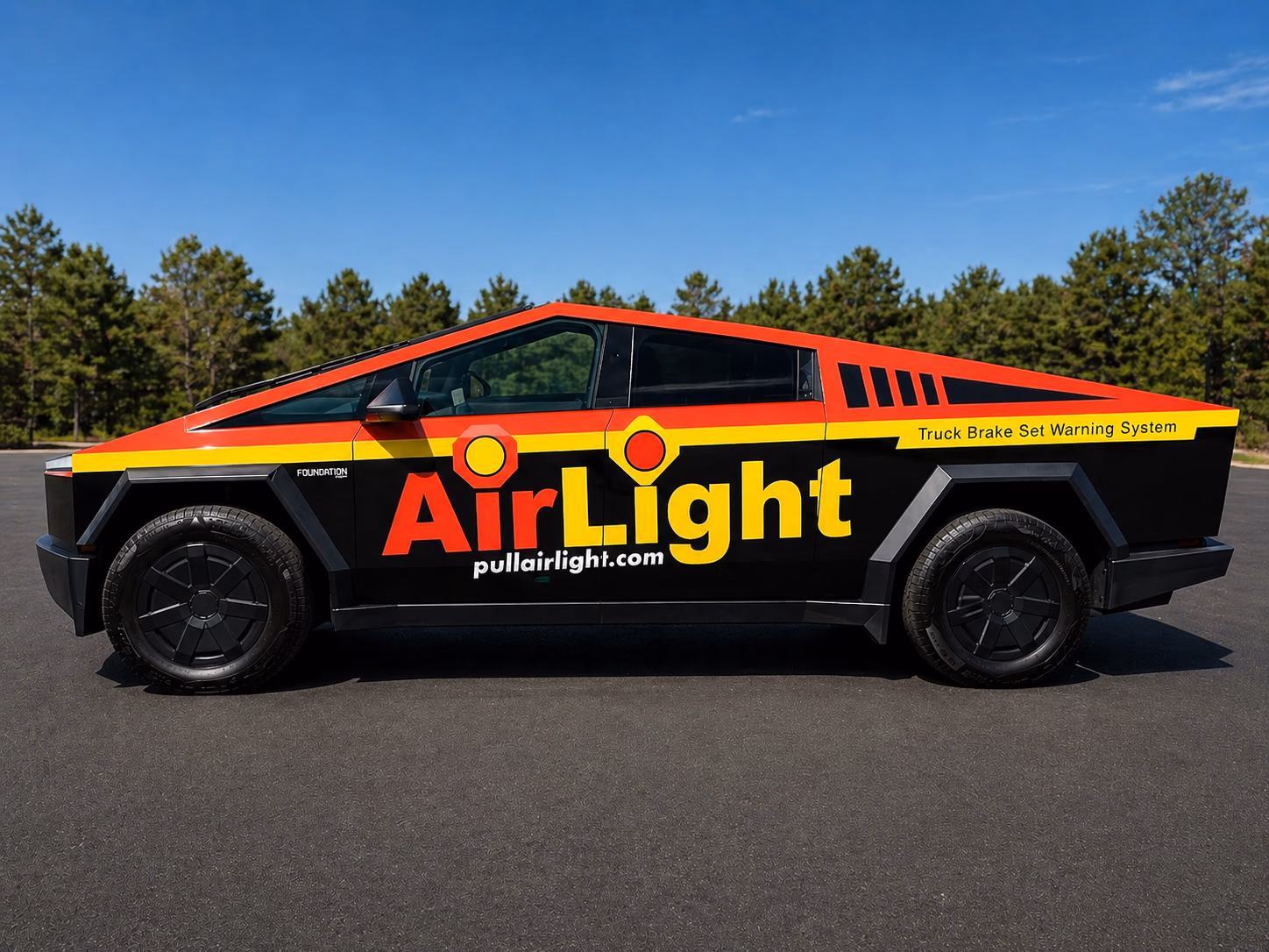 AirLight vehicle wrap in Pleasant Prairie, WI