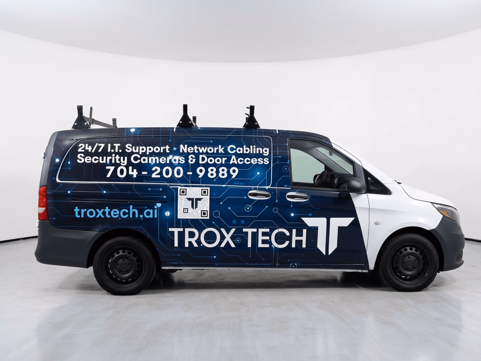 Trox Tech vehicle wrap in Fort Mill, SC