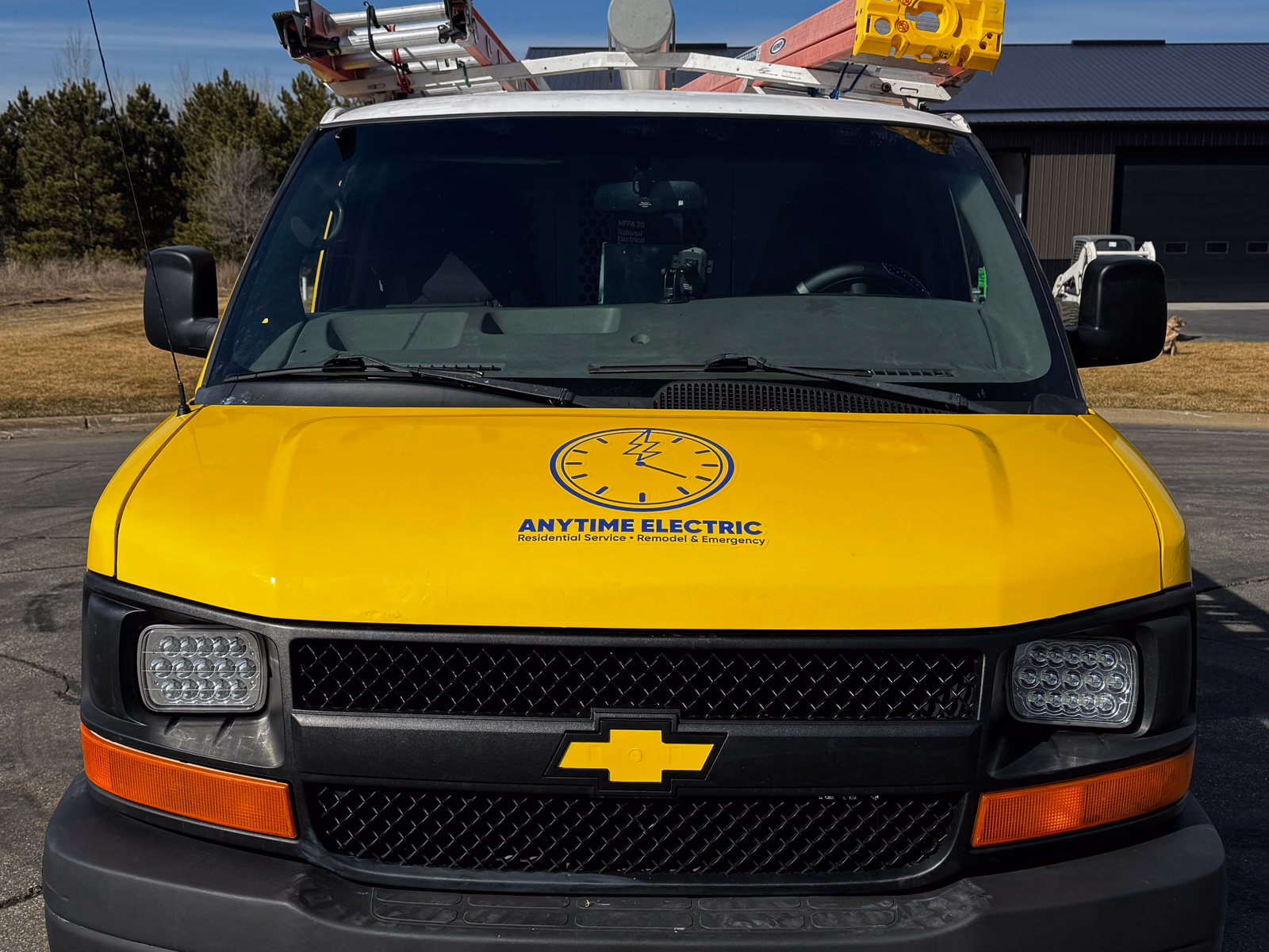 Anytime Electric vehicle wrap in Minneapolis, MN