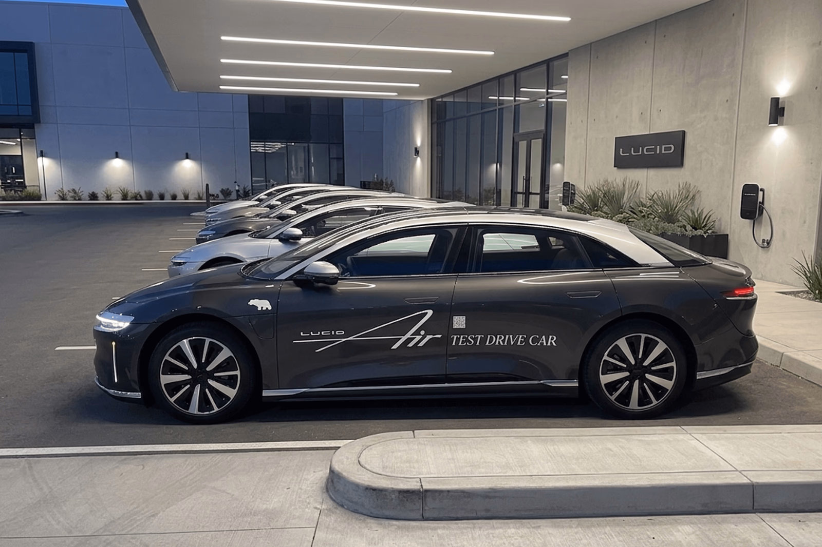 Lucid Air vehicle wrap in West Palm Beach, FL